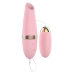 Succionador de Clítoris con Huevo Vibrador USB - LILO