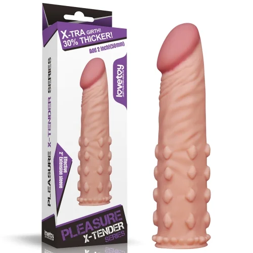 b099f3a94e.jpg.500x500 Funda para Pene Pleasure X-Tender N1 - LoveToy - Image 1