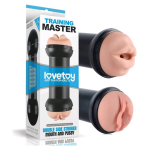 Masturbador Manual con Forma de Boca y Vagina TRAINING