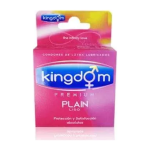 Preservativo Kingdom Liso Resistente Plain