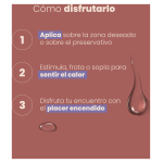 Lubricante Caliente Sabor Cappuccino 30ml - Sen Intimo - Image 3
