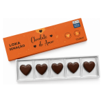 Chocolate do amor afrodisiaco 5u de 25 g - LOKA SENSAÇÃO