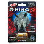 Rhino 69 Extreme 60000 – Potenciador de rendimiento masculino