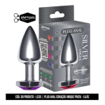 Plug Anal S Silver Corazon Lilas - La pimienta