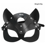 Máscara de Conejo BDSM de Cuerina con Correas Ajustables