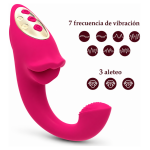 Vibrador succionador con boca - KIM