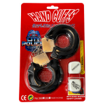 Kit Esposas + Dados Negro - Hand Cuffs