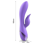 Vibrador doble recargable XOXO - Image 2